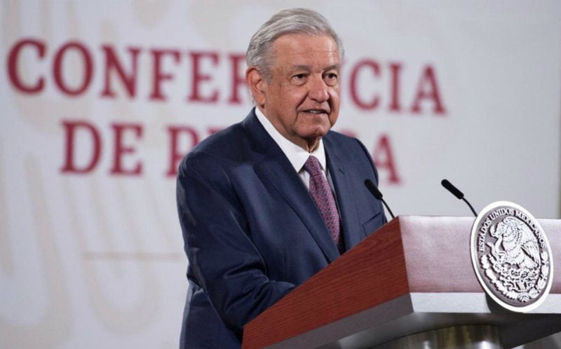 AMLO en conferencia de prensa