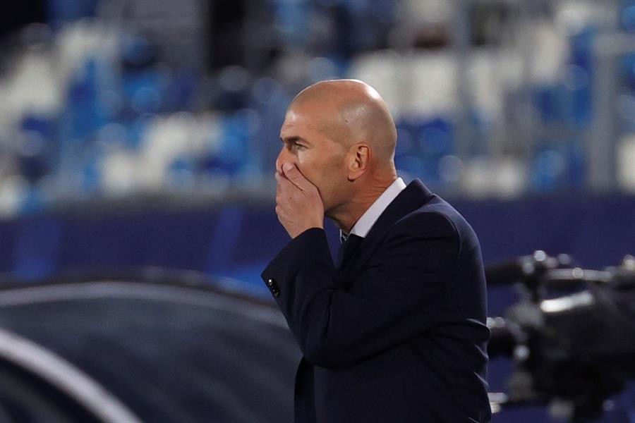 Zidane en el Real Madrid vs Shakhtar