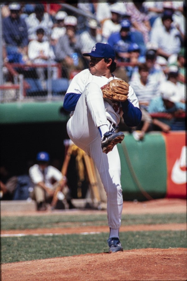 Fernando Valenzuela en su paso por Dodgers