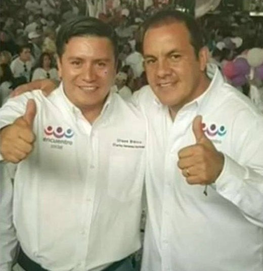 Cuauhtémoc Blanco y Ulises Bravo