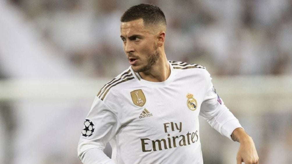 Eden Hazard en un partido con el Real Madrid 