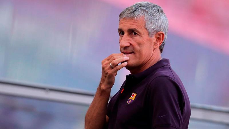 El entrenador en su etapa con el Barcelona