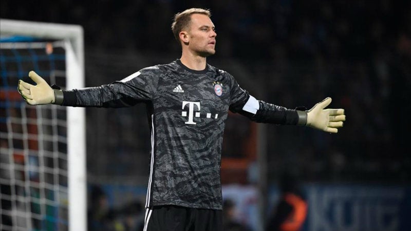 Manuel Neuer en partido