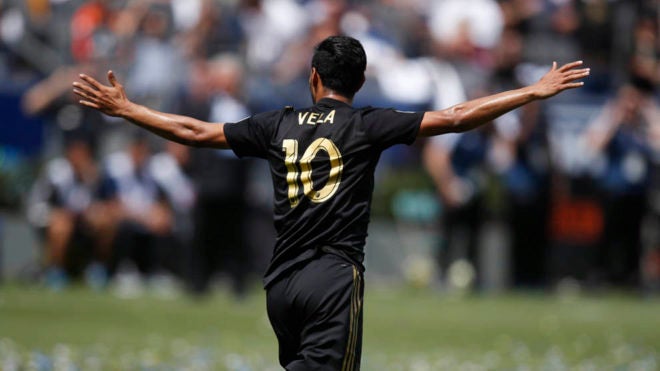 Carlos Vela con LAFC