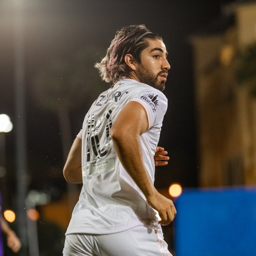 Rodolfo Pizarro durante un partido con Inter de Miami