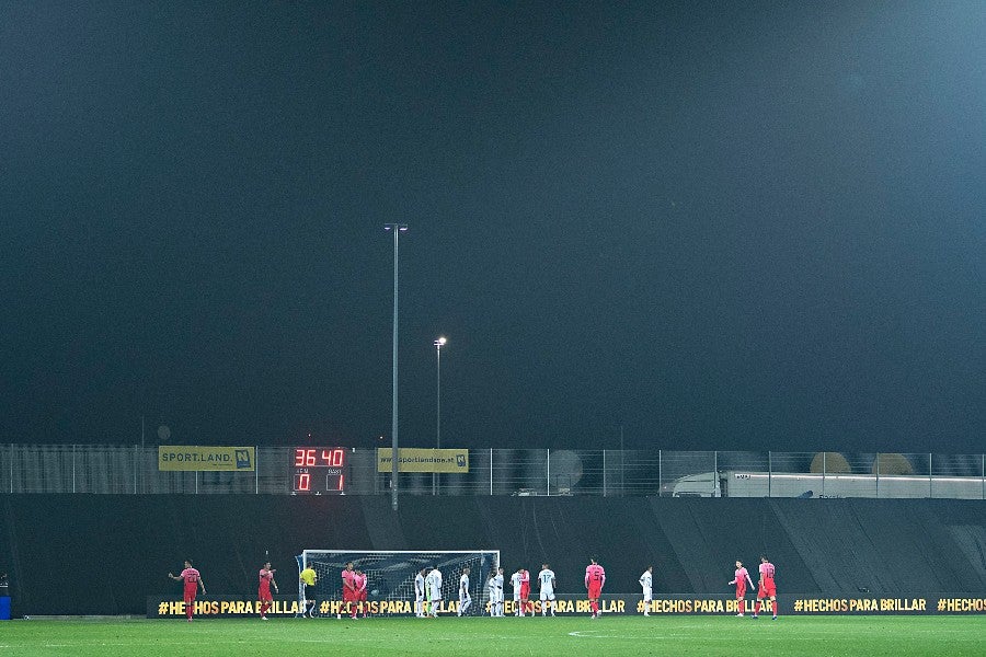 Panorama el Estadio Wierner Neusdt en Austria