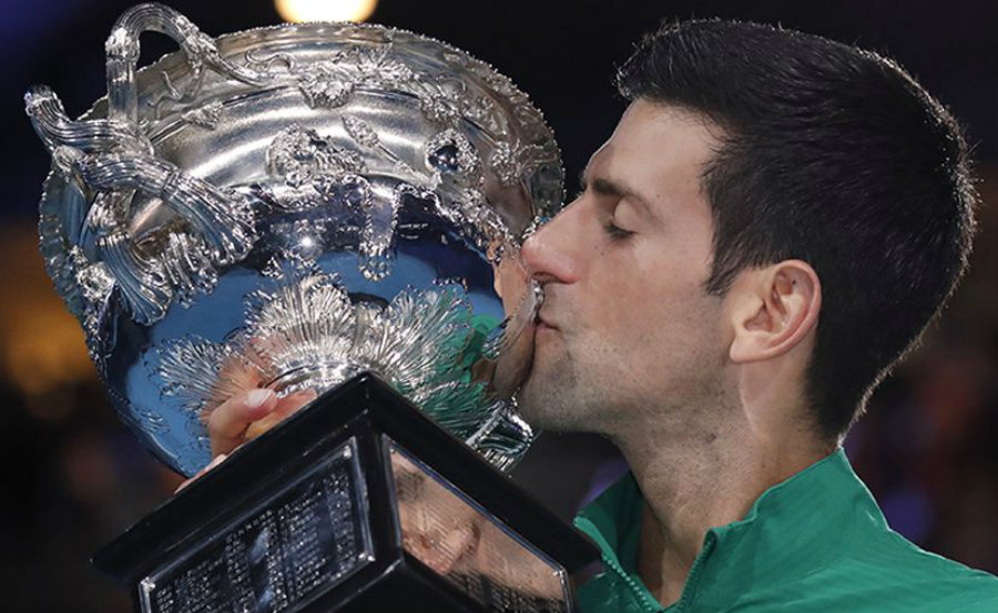 Novak Djokovic es el actual campeón del Abierto de Australia