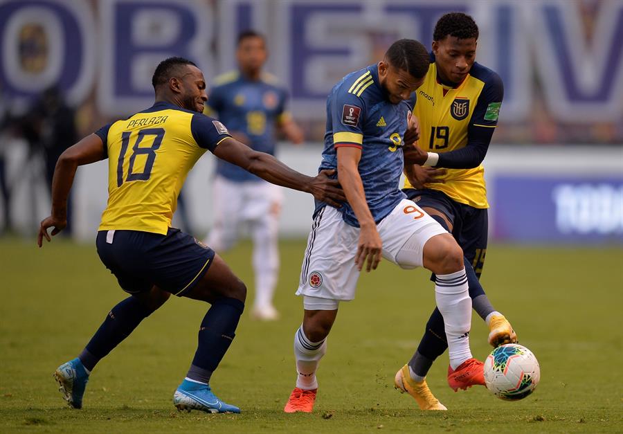 Ecuador goleó a Colombia 