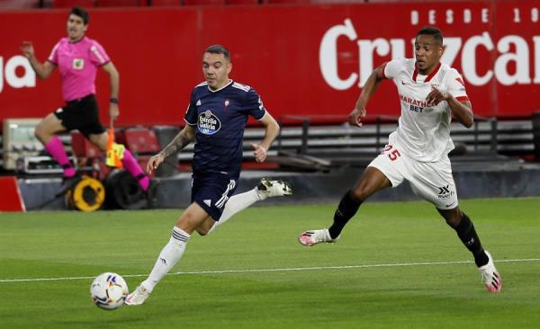 Sevilla se llevó la victoria sobre el Celta