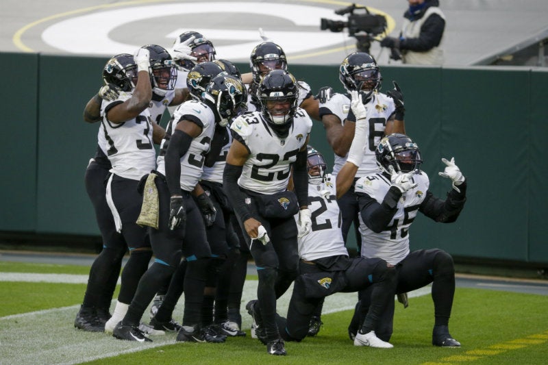 Jaguars antes de un partido