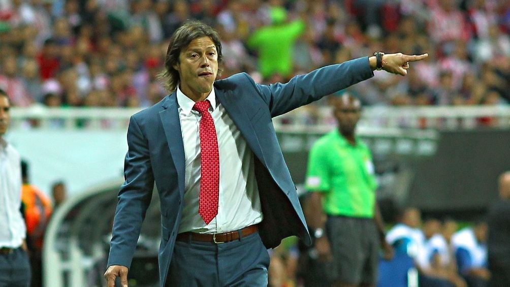 Almeyda durante su paso por Chivas