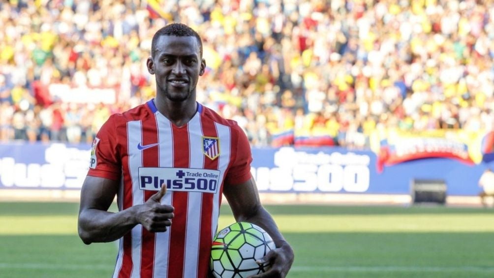 Martínez en su paso por Atlético de Madrid 