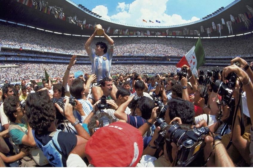 Maradona Campeón del Mundo en el 86