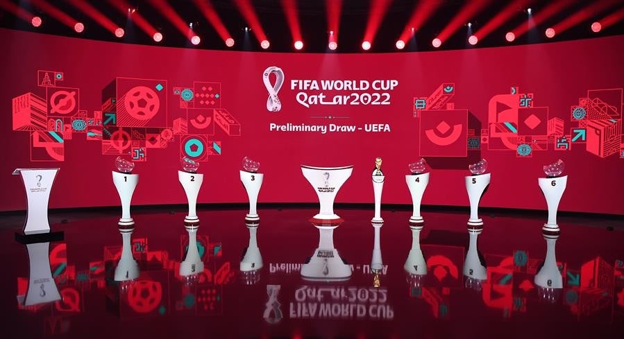 Listos los grupos de la eliminatoria europea para Qatar 2022