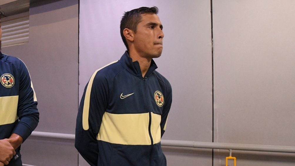 Paul Aguilar en un partido con América