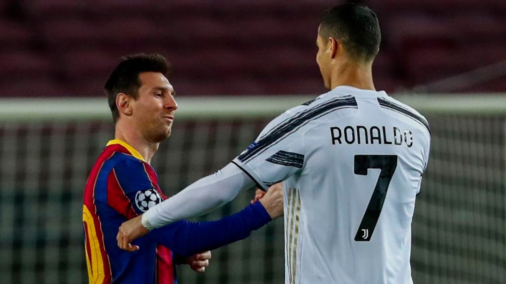 messi y ronaldo hablando