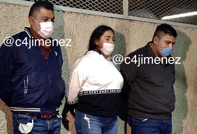 Detenidos por robo a elemento del Cruz Azul