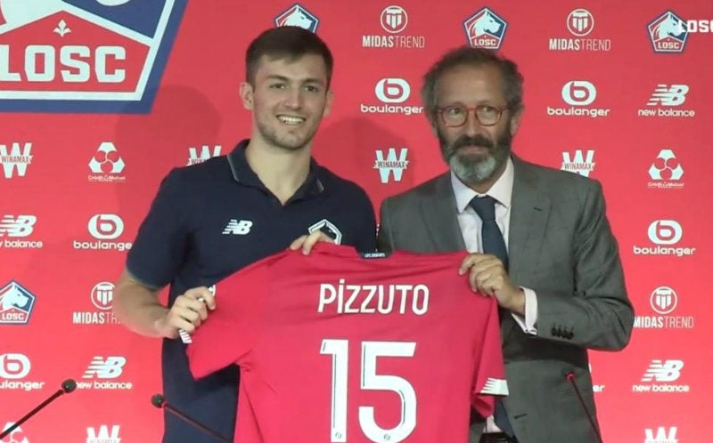 Pizzuto en presentación