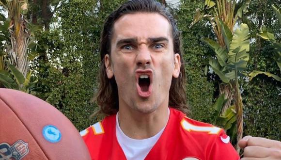 Griezmann en festejo de Chiefs