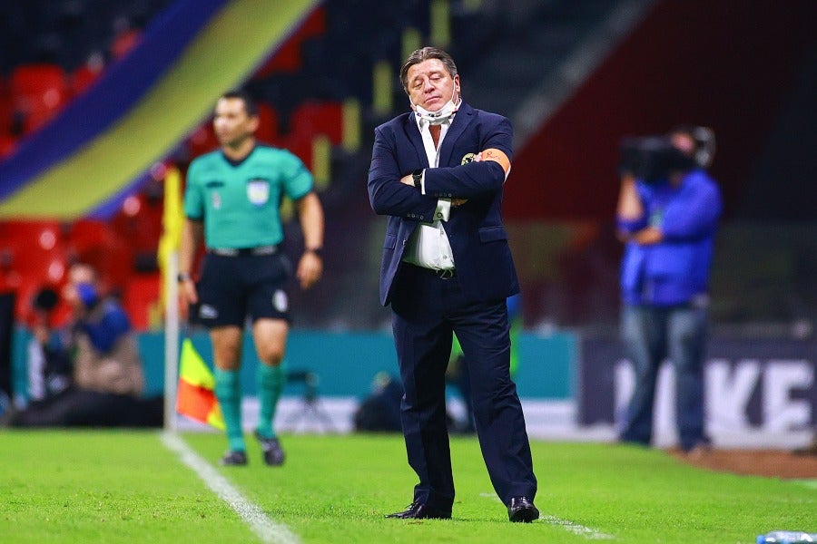 Miguel Herrera como director técnico de la Águilas