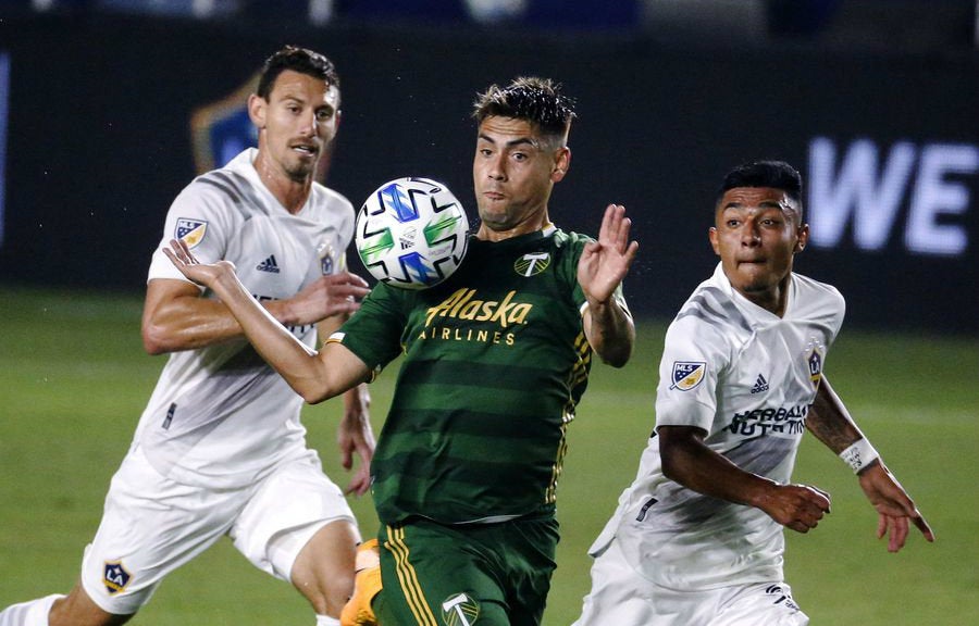 Mora en duelo ante LA Galaxy con Portland Timbers