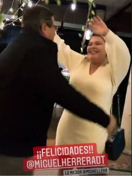 El Piojo y su hija se abrazaron 