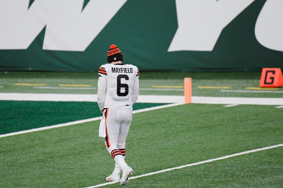 Baker Mayfield tras la derrota ante los Jets