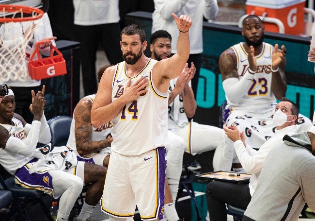 Marc Gasol, en su regreso a Memphis