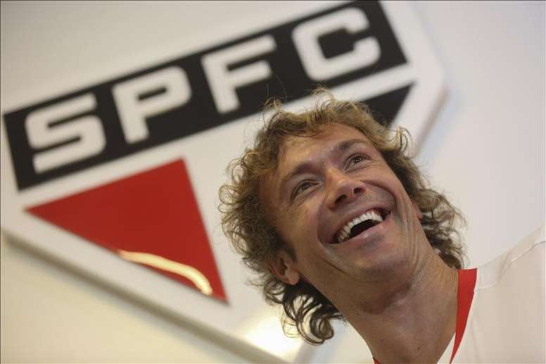 Diego Alfredo Lugano, en su etpa con el Sao Paulo