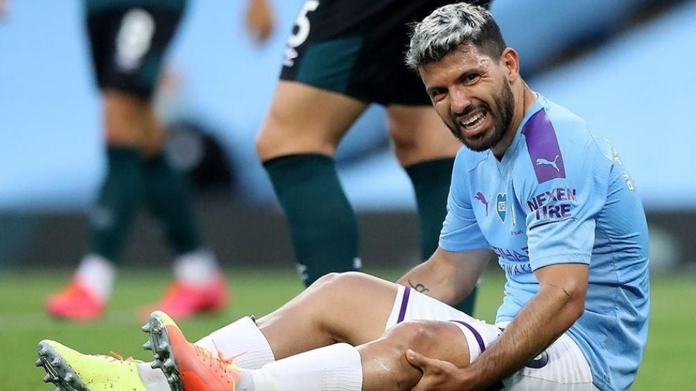 Agüero estará de baja con el City 