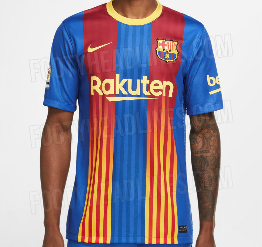 La nueva playera del Barcelona