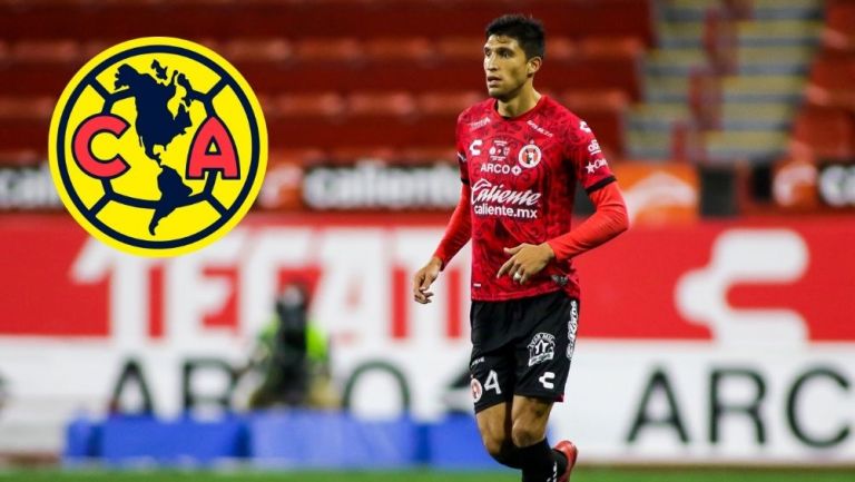 Silva en un partido con Tijuana 