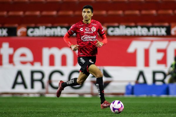 Jordan Silva como jugador de Tijuana