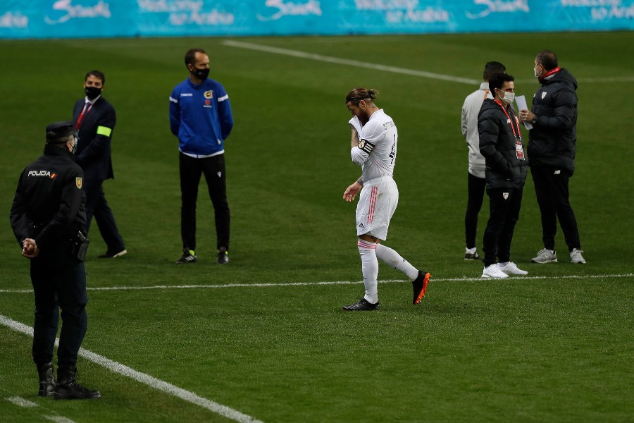 Sergio Ramos tras la eliminación del Real Madrid