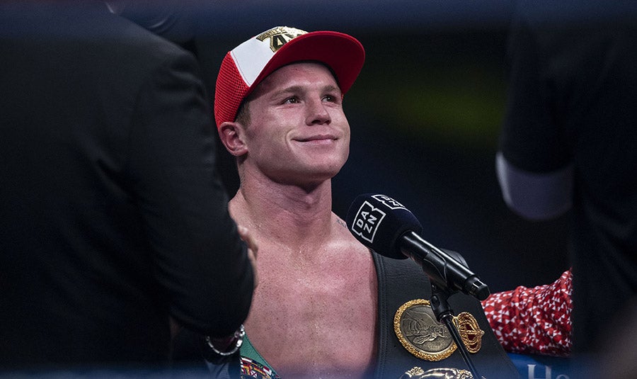 Canelo Álvarez tras vencer a Smith