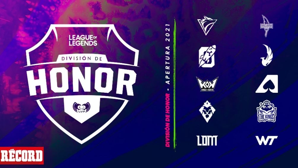 Equipos que participarán el la Liga de Honor 
