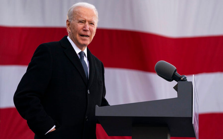 Joe Biden en acto público