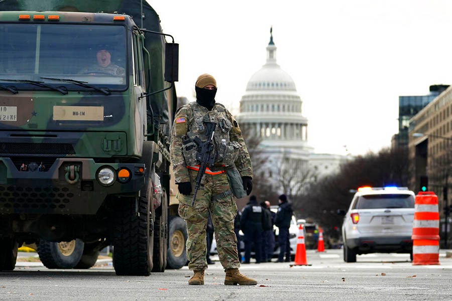 La Guardia Nacional resguarda Washington D.C.