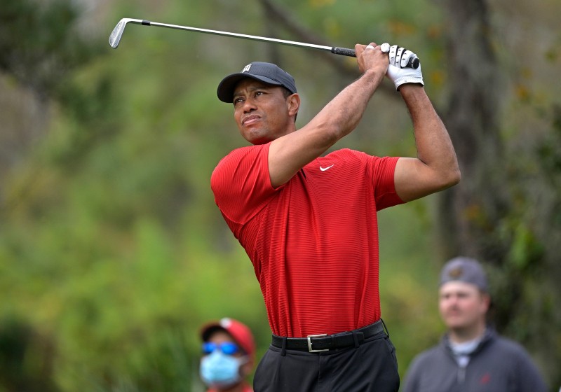 Tiger Woods en torneo