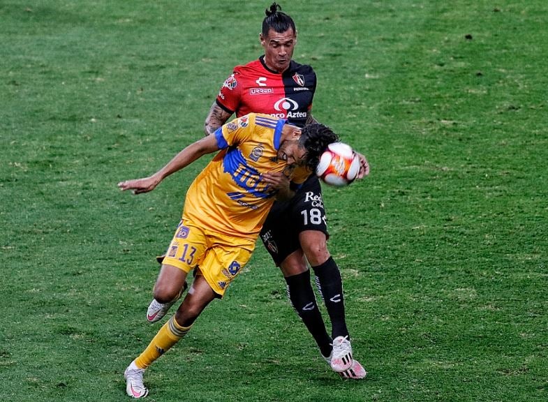 Diego Reyes, en acción contra Atlas