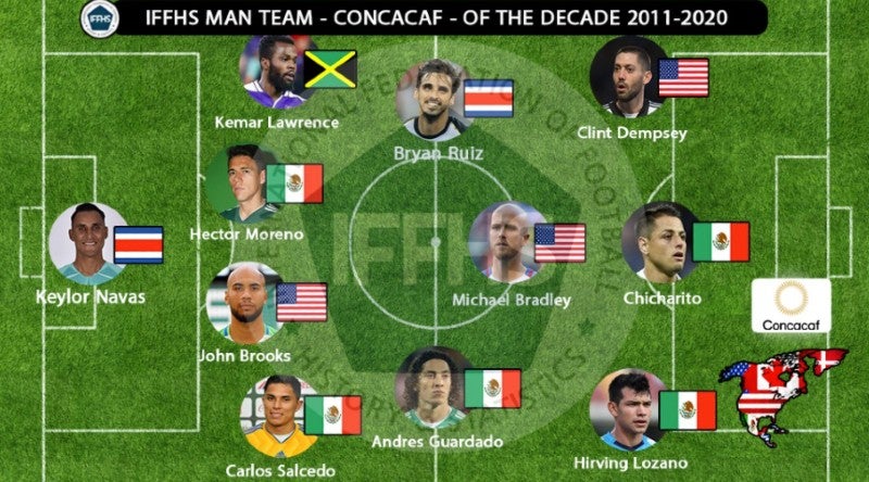 XI de la década de la Concacaf