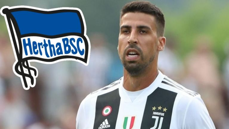 Sami Khedira, previo a juego de la Juventus