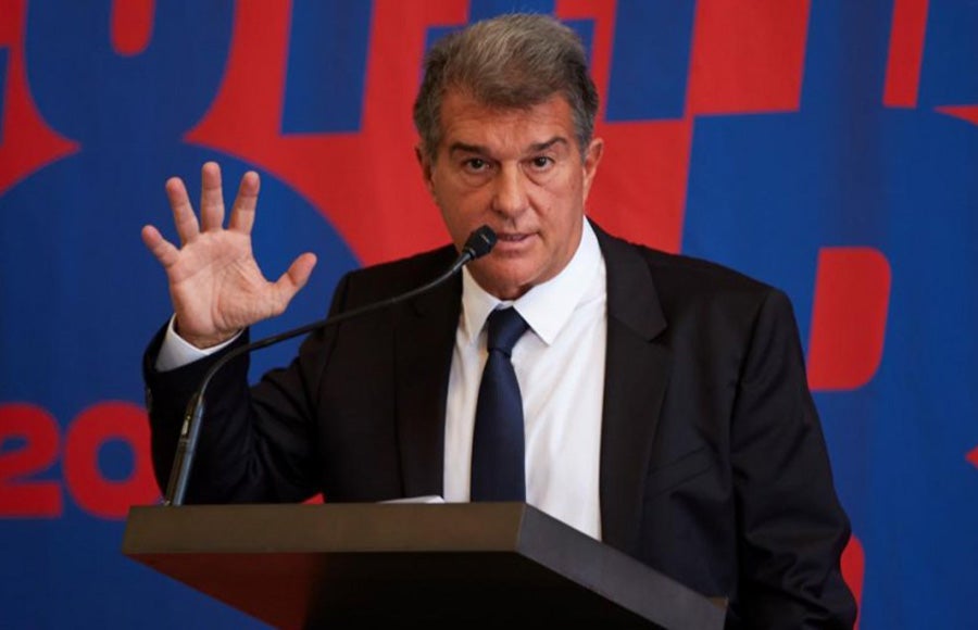 Joan Laporta en evento público