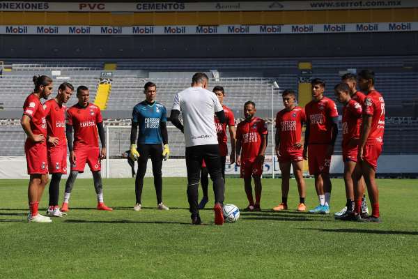 Cafessa en entrenamiento