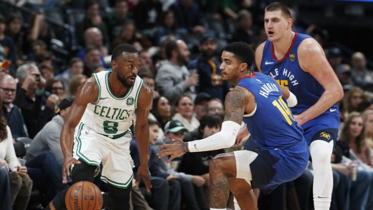 Kemba Walker durante el partido ante los Nuggets 