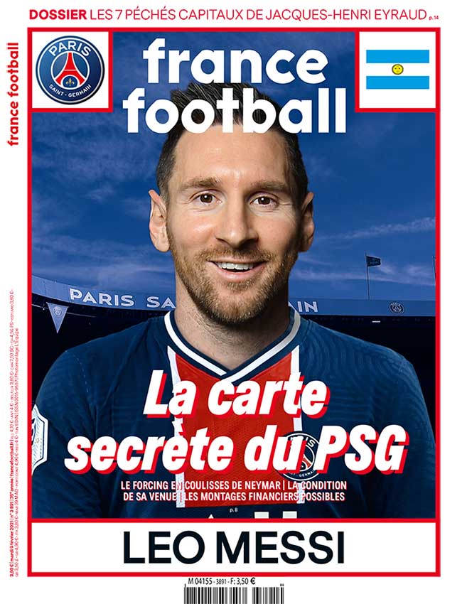La portada de France Football