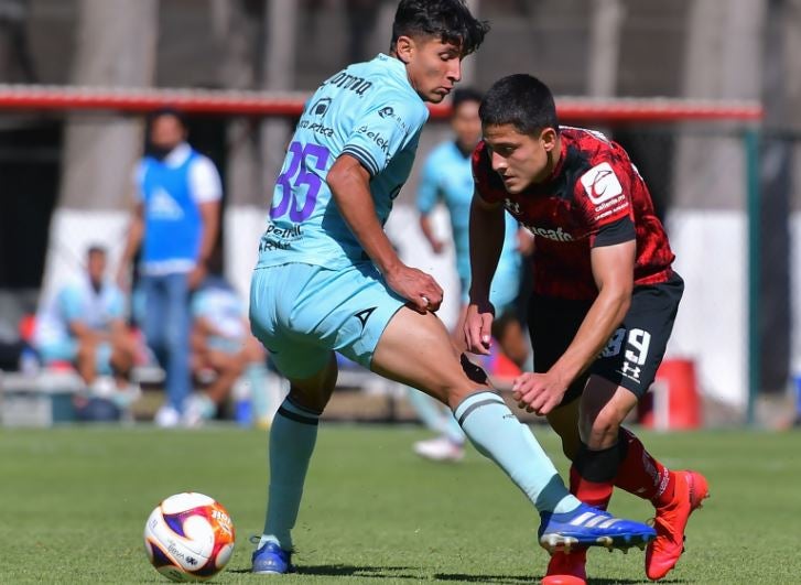 Acciones de la Sub 15 entre Mazatlán FC y Toluca