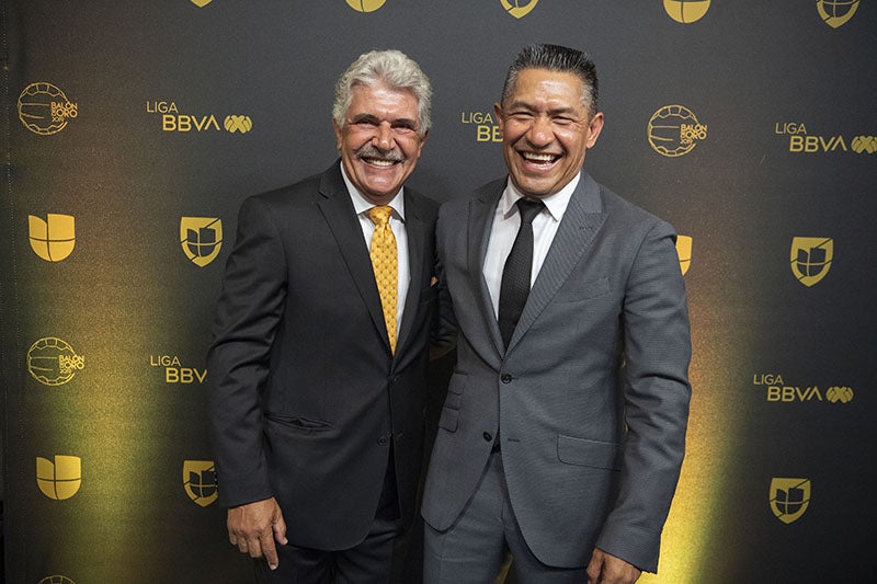 Tuca Ferretti y Nacho Ambriz previo a una Final de Liga MX 