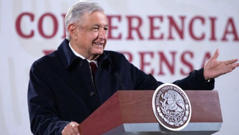 Andrés Manuel López Obrador en conferencia de prensa