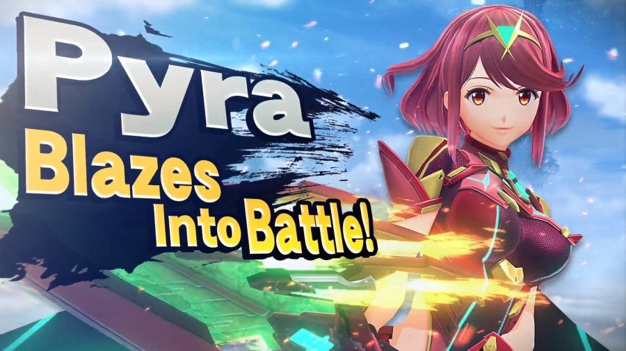 Pyra, nuevo personaje de Super Smash Bros. Ultimate